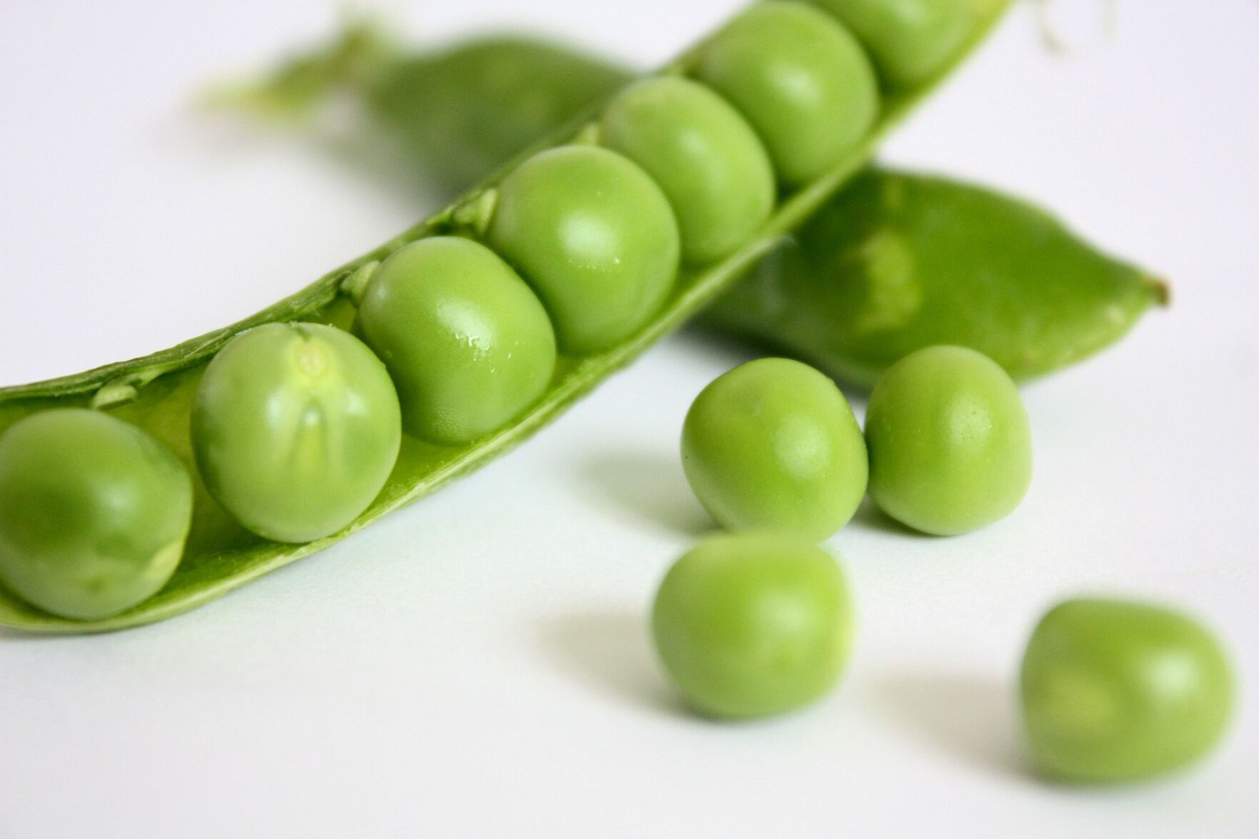 Peas and lemon